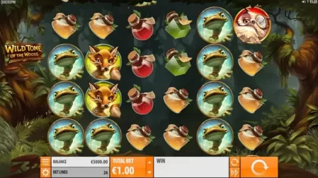 Wild Tome of the Woods slot screenshot 1