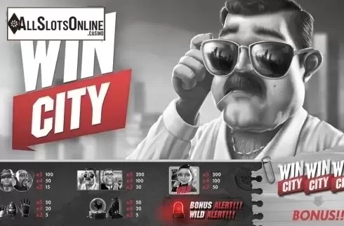 Paytable 1. Win City HD from Merkur