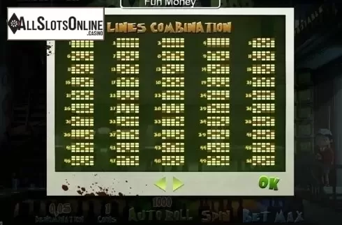 Screen4. Zombie Bar Slots from SkillOnNet