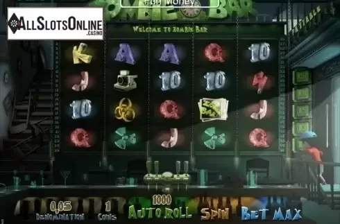 Screen5. Zombie Bar Slots from SkillOnNet