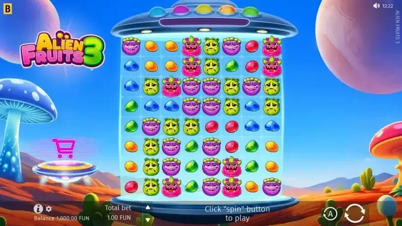 Alien Fruits 3 slot screenshot