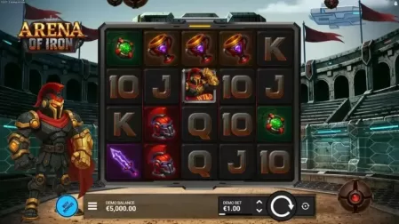 Arena of Iron slot screenshot 1