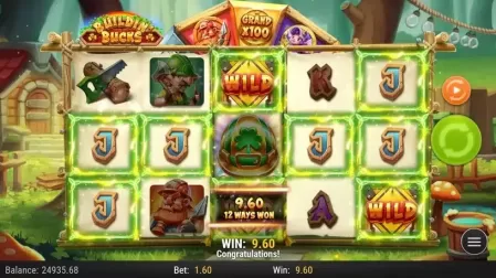 Buildin’ Bucks slot screenshot 3