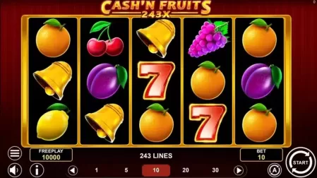 Cash’n Fruits 243 X slot screenshot 1