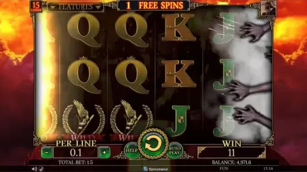 Demi Gods II 15 Lines slot screenshot 4