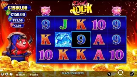 Devil's Lock slot screenshot 1