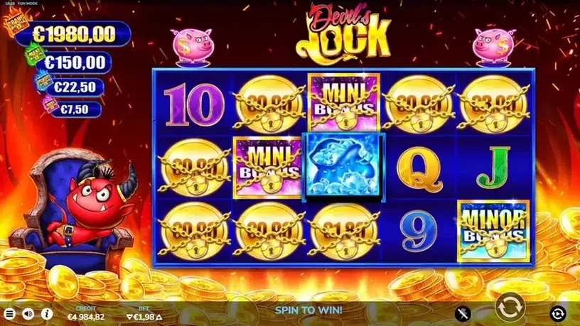 Devil's Lock slot screenshot 4