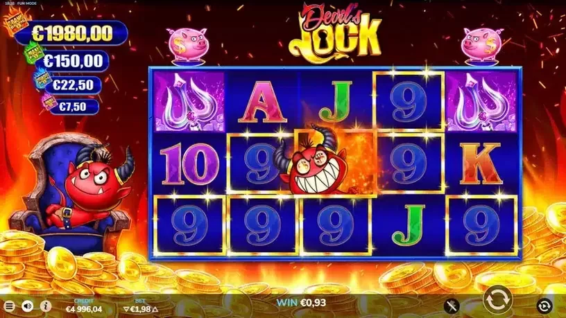 Devil's Lock slot screenshot 2