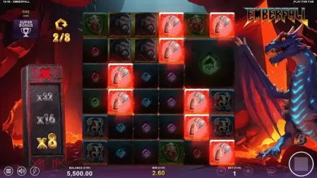Emberfall slot screenshot 5