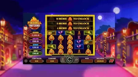 Fireball Inferno slot screenshot 6