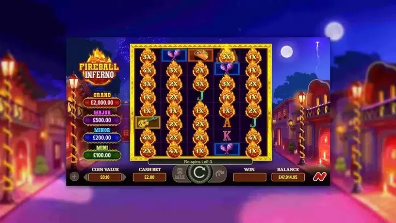 Fireball Inferno slot screenshot 7