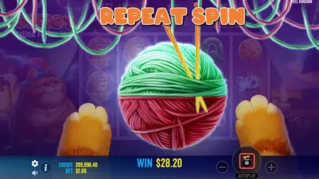 Fonzo's Feline Fortune's slot screenshot 2