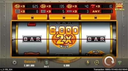 Golden Bank slot screenshot 2
