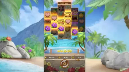Hawaiian Tiki slot screenshot 3