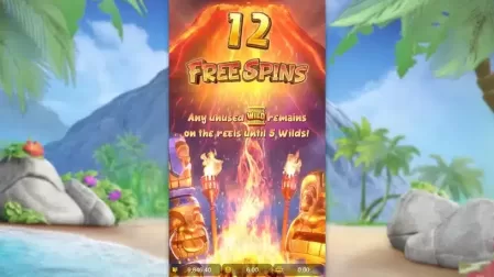 Hawaiian Tiki slot screenshot 6