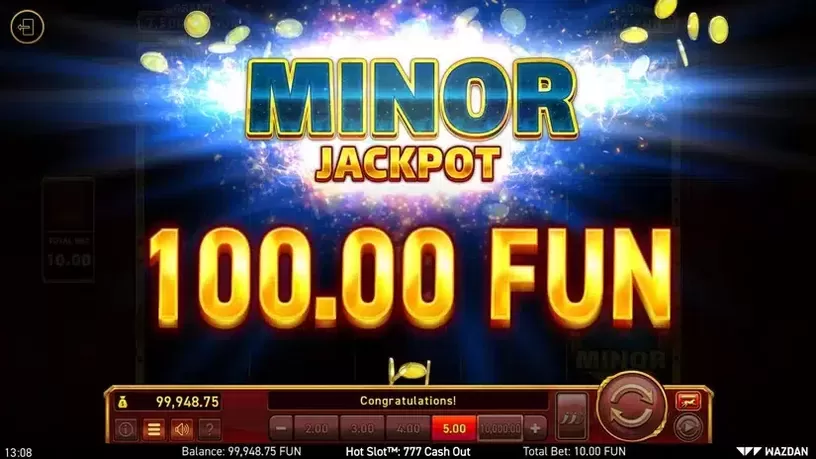 Hot Slot™: 777 Cash Out slot screenshot 