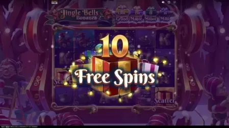 Jingle Bells Bonanza 2 slot screenshot 3