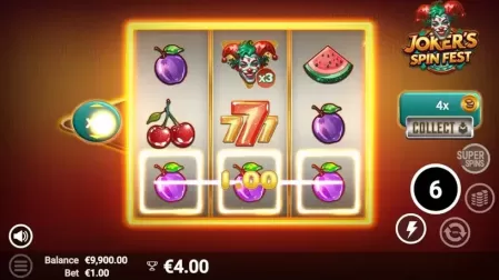 Joker’s Spin Fest slot screenshot 3