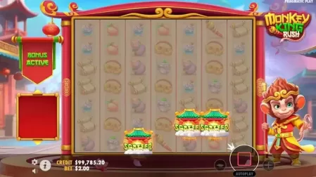 Monkey King Rush slot screenshot 2