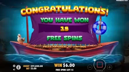 Mr Tain’s Fishing Adventures slot screenshot 3