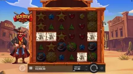 Old Gun slot screenshot 2