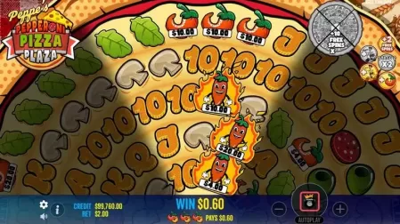 Peppe’s Pepperoni Pizza Plaza slot screenshot 4