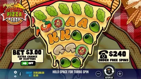 Peppe’s Pepperoni Pizza Plaza slot screenshot 1