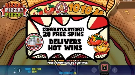 PIZZA! PIZZA? PIZZA! slot screenshot 3