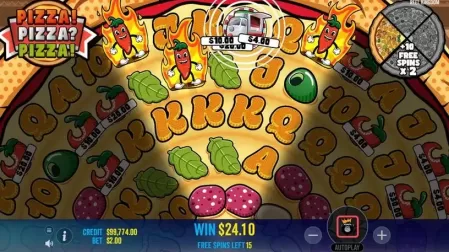 PIZZA! PIZZA? PIZZA! slot screenshot 5