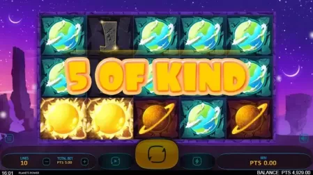 Planets Power slot screenshot 3