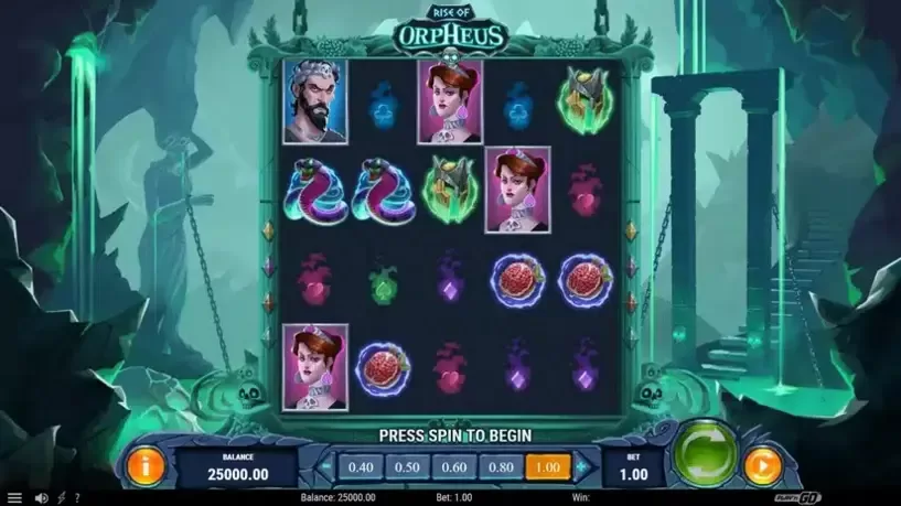 Rise of Orpheus slot screenshot 