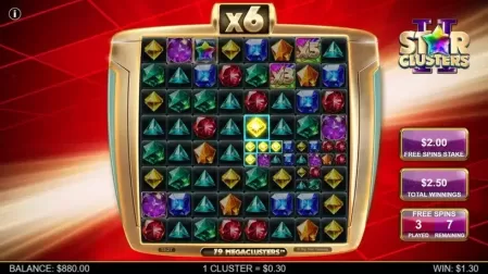 Star Clusters 2 slot screenshot 4