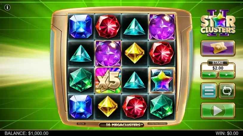 Star Clusters 2 slot screenshot 1