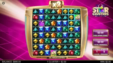 Star Clusters 2 slot screenshot 3