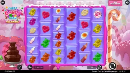 Sweet Candy Cash Megaways slot screenshot 1
