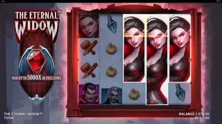 The Eternal Widow slot screenshot 2