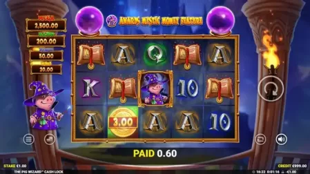 The Pig Wizard Cash Lock slot screenshot 2