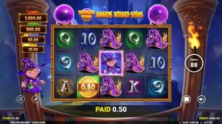 The Pig Wizard Cash Lock slot screenshot 3