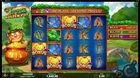 Tippy’s Golden Pot slot screenshot 2