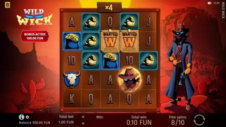 Wild Wick slot screenshot 4