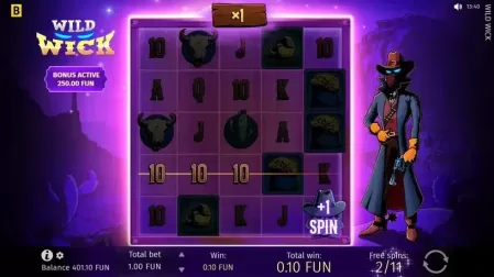 Wild Wick slot screenshot 6