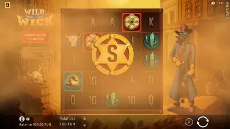 Wild Wick slot screenshot 2