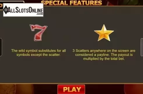 Wild and Scatter Screen