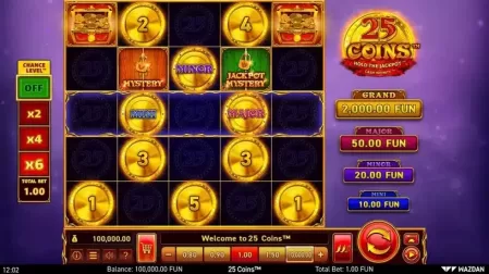 25 Coins™ slot screenshot 1
