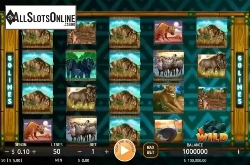 Reel Screen. Africa Run from KA Gaming
