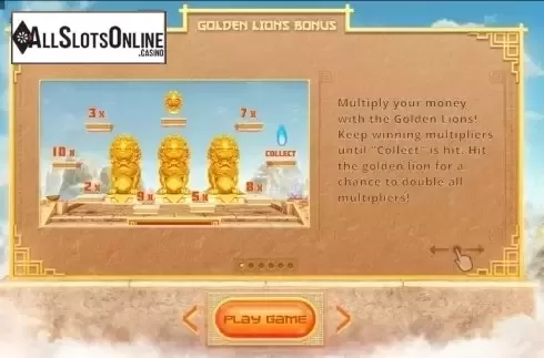 Screen4. Asian Riches from Cayetano Gaming