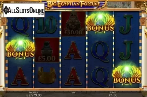 Bonus Game Win Screen
