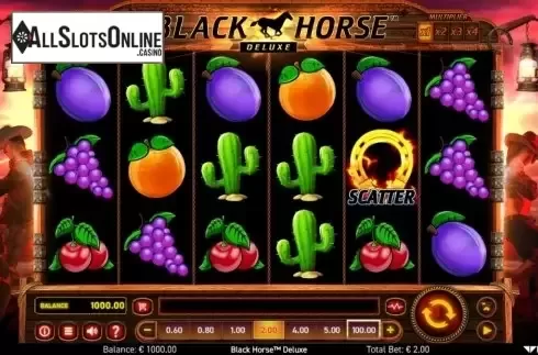 Reel Screen. Black Horse Deluxe from Wazdan