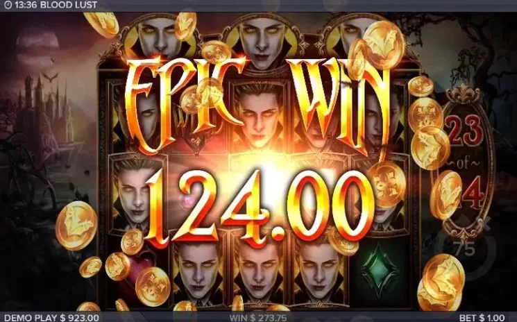 Blood Lust slot screenshot 5