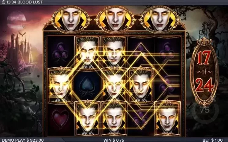 Blood Lust slot screenshot 4